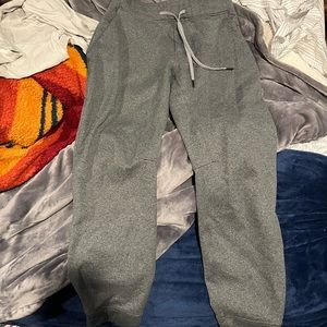 Grey lululemon joggers(sweats) size L